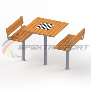 Купить Уличный набор два стула и стол шахматный в Мысках 