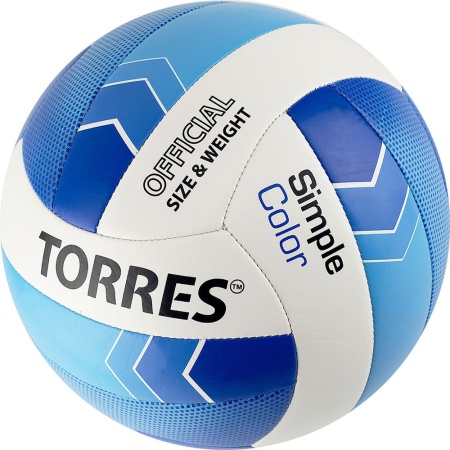 Купить Мяч волейбольный Torres Simple Color любительский р.5 в Мысках 